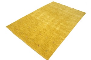 Solid Gold 5X8 Oriental Modern Rug