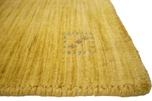 Solid Gold 3X10 Oriental Modern Runner Rug