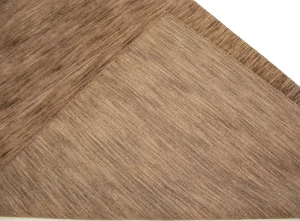 Solid Brown 5X8 Oriental Modern Rug