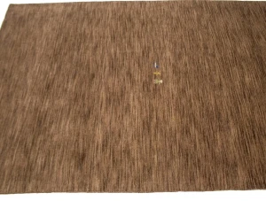 Solid Brown 5X8 Oriental Modern Rug