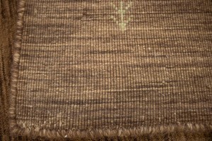 Solid Brown 5X8 Oriental Modern Rug