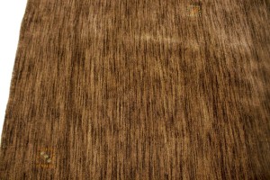 Solid Brown 5X5 Oriental Modern Square Rug