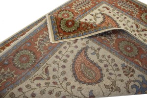 Floral Paisley Design 8X10 Transitional Oriental Rug