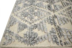 Cream Modern 5X8 Oriental Moroccan Style Rug
