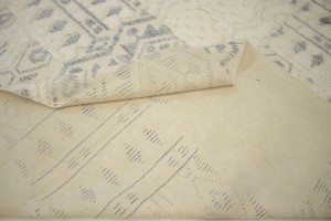 Cream Modern 8X10 Oriental Moroccan Style Rug