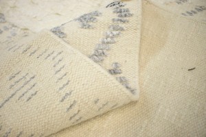 Cream Modern 8X10 Oriental Moroccan Style Rug
