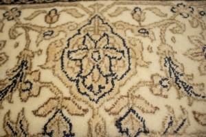 Black Floral Extra Fine 7X10 Herati Oriental Rug