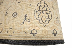 Black Floral Extra Fine 3X5 Herati Oriental Rug