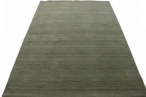 Gray Tribal Stripes 6X8 Lori Gabbeh Oriental Rug