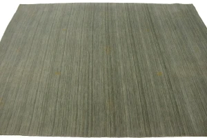 Gray Tribal Stripes 6X8 Lori Gabbeh Oriental Rug