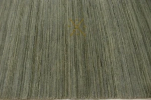 Gray Tribal Stripes 6X8 Lori Gabbeh Oriental Rug