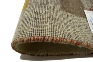 Cream Tribal 3X5 Indo-Gabbeh Oriental Rug