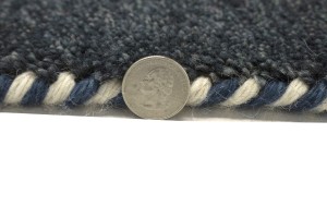 Multicolored Tribal Checkered 4X6 Indo-Gabbeh Oriental Rug