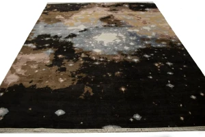 Multicolored Abstract 8X10 Modern Rug