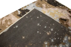 Multicolored Abstract 8X10 Modern Rug