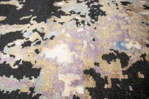 Multicolored Abstract 9X12 Modern Rug
