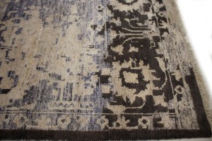 Multicolored Abstract 8X10 Transitional Modern Rug