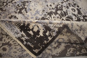 Multicolored Abstract 8X10 Transitional Modern Rug