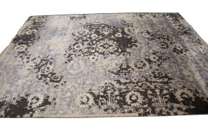 Multicolored Abstract 8X10 Transitional Modern Rug