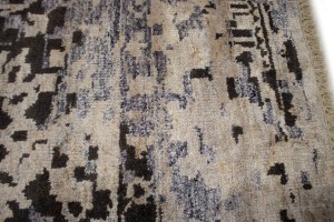 Multicolored Abstract 8X10 Transitional Modern Rug