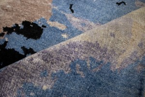 Multicolored Abstract 8X10 Modern Rug