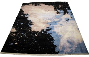 Multicolored Abstract 8X10 Modern Rug