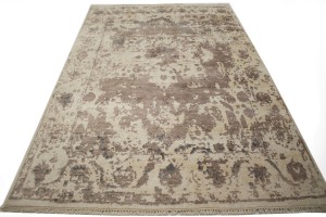 Multicolored Abstract 6X9 Modern Oriental Rug