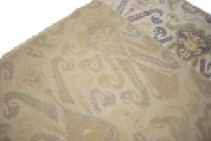 Cream Abstract 6X9 Modern Oriental Rug