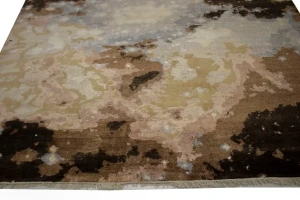 Multicolored Abstract 8X10 Modern Rug