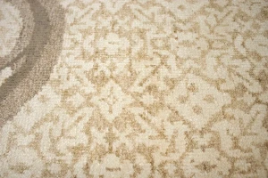 Beige Floral Modern 8X10 Oriental Rug