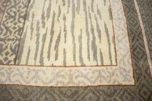 Multicolored Abstract 8X10 Oriental Modern Rug