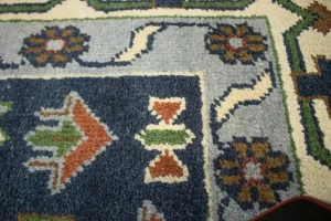 Rust Geometric 9X12 Yalameh Oriental Rug
