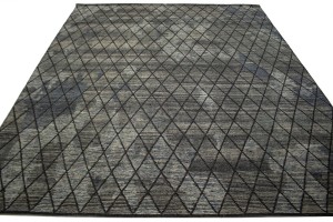 Multicolored Abstract 8X10 Oriental Modern Rug