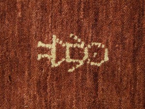 Rusty Red Modern Solid 6X8 Gabbeh Oriental Rug