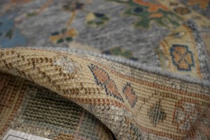 Floral Colorfast 8X10 Oushak Chobi Oriental Rug