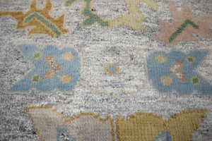 Floral Colorfast 8X10 Oushak Chobi Oriental Rug