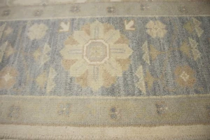 Floral Traditional Cream 8X10 Oushak Chobi Oriental Rug