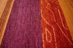 Multicolored Stripes Tribal 8X10 Indo-Gabbeh Oriental Rug