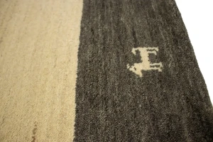 Multicolored Stripes Tribal 8X10 Indo-Gabbeh Oriental Rug