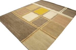 Multicolored Floral 8X10 Indo-Gabbeh Oriental Rug