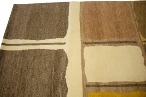 Multicolored Floral 8X10 Indo-Gabbeh Oriental Rug