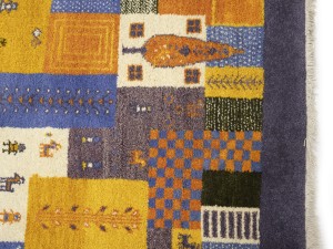 Multicolored Tribal 6X8 Indo-Gabbeh Oriental Rug
