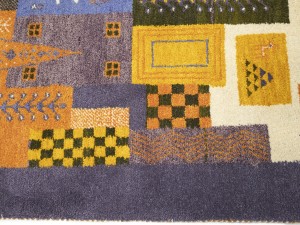 Multicolored Tribal 6X8 Indo-Gabbeh Oriental Rug
