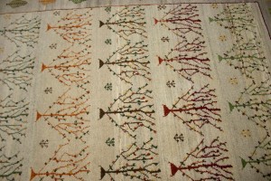 Greige Tribal 6X8 Indo-Gabbeh Oriental Rug