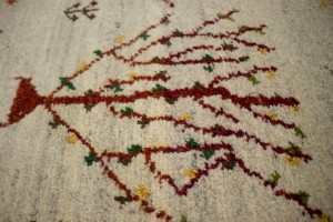 Greige Tribal 6X8 Indo-Gabbeh Oriental Rug