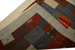 Multicolored Tribal 6X8 Indo-Gabbeh Oriental Rug