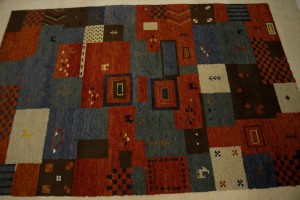 Multicolored Tribal 6X8 Indo-Gabbeh Oriental Rug