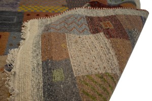 Multicolored Tribal 6X8 Indo-Gabbeh Oriental Rug