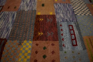 Multicolored Tribal 6X8 Indo-Gabbeh Oriental Rug
