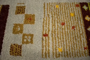 Gray Geometric 6X8 Indo-Gabbeh Oriental Rug